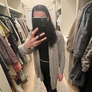H&M grey cardigan